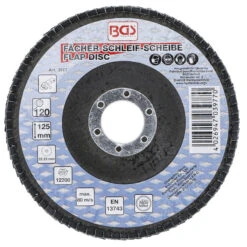 LOT 5 DISQUES Ø 125 Mm 22 Mm A LAMELLES BGS GRAIN DE 120 11 LOT 5 DISQUES Ø 125 Mm 22 Mm A LAMELLES BGS GRAIN DE 120 -Magasin D'outils Pour La Maison lot 5 disques a lamelles bgs o 125 mm 22mm grain de 120 4