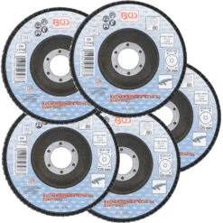 LOT 5 DISQUES Ø 125 Mm 22 Mm A LAMELLES BGS GRAIN DE 80 8 LOT 5 DISQUES Ø 125 Mm 22 Mm A LAMELLES BGS GRAIN DE 80 -Magasin D'outils Pour La Maison lot 5 disques a lamelles bgs o 125 mm 22mm grain de 80 2