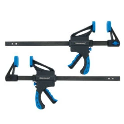 Silverline LOT 2 PRESSES RAPIDES 300 MM A USAGE INTENSIF SERRE-JOINT ET ECARTEUR