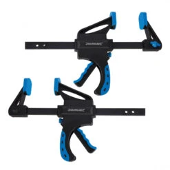 Silverline LOT 2 PRESSES RAPIDES 150 Mm A USAGE INTENSIF SERRE JOINTS ECARTEURS