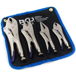 LOT DE 4 PINCES ETAUX AUTOBLOQUANTES BGS TECHNIC