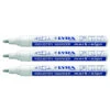 LYRA LOT DE 3 MARQUEURS INDELEBILES BLANCS