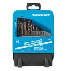 Silverline MECHES AU COBALT - COFFRET DE 19 PIECES -Magasin D'outils Pour La Maison meches au cobalt coffret de 19 pieces 2