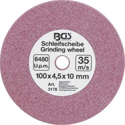MEULE DE 100 X 10 X 4.5 Mm POUR AFFUTEUSE DE CHAINE TRONCONNEUSE