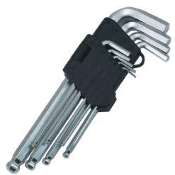PROMO 9 CLES MALES LONGUES 6 PANS BTR, ALLEN, CHC TETE SPHERIQUE DE 1.5 A 10 Mm -Magasin D'outils Pour La Maison pack 9 cles males longues 6 pans btr allen chc 6 tete spherique de 15 a 10mm 1