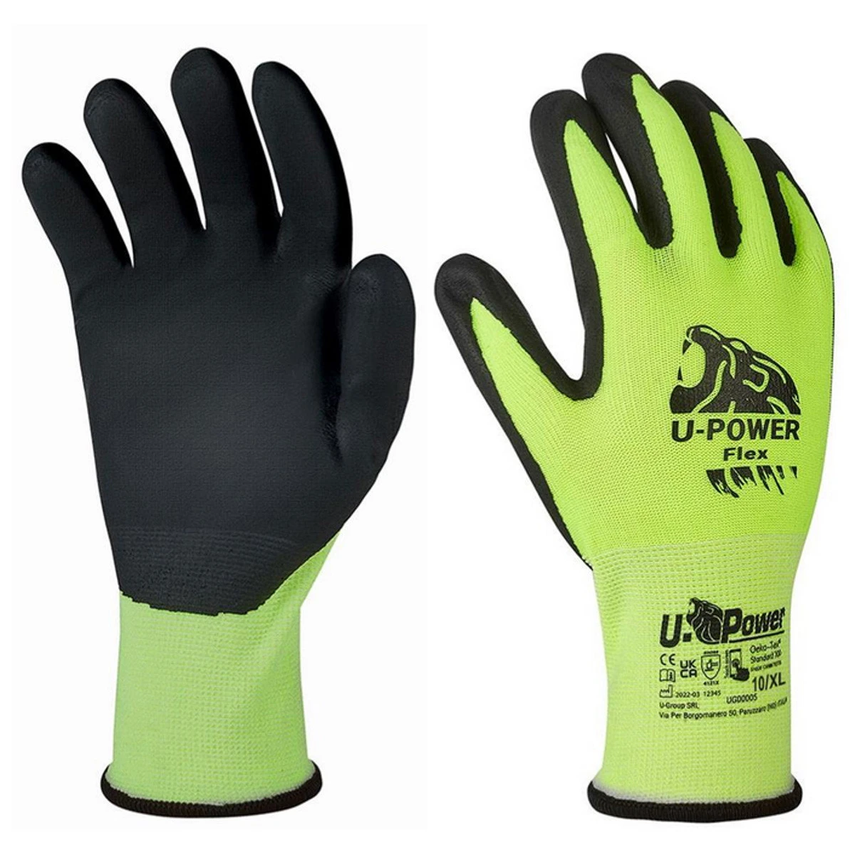 PAIRE DE GANTS DE TRAVAIL T10 - PROTECTION HAUTE VISIBILITÉ ENDUIT NITRILE 3 PAIRE DE GANTS DE TRAVAIL T10 - PROTECTION HAUTE VISIBILITÉ ENDUIT NITRILE