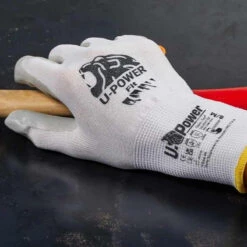 U-Power PAIRE DE GANTS DE TRAVAIL T8 - ENDUIT NITRILE, LEGER ET RESISTANT -Magasin D'outils Pour La Maison paire de gants de travail t8 enduit nitrile leger et resistant 2