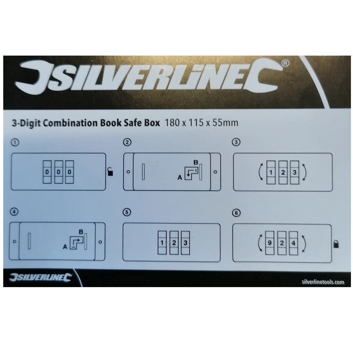 Silverline PETIT COFFRE FORT TRES DISCRET CACHETTE TROMPE L'OEIL FORMAT LIVRE 5 Silverline PETIT COFFRE FORT TRES DISCRET CACHETTE TROMPE L'OEIL FORMAT LIVRE – Image 3