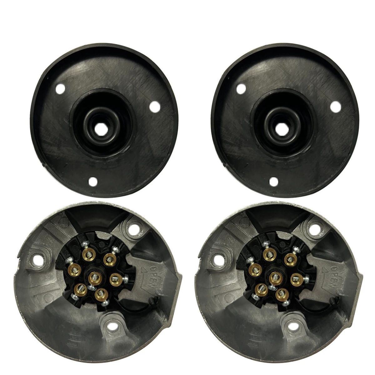 PRISES FEMELLES 7 PLOTS POUR REMORQUE 12V - 2 Pièces 5 PRISES FEMELLES 7 PLOTS POUR REMORQUE 12V - 2 Pièces – Image 3