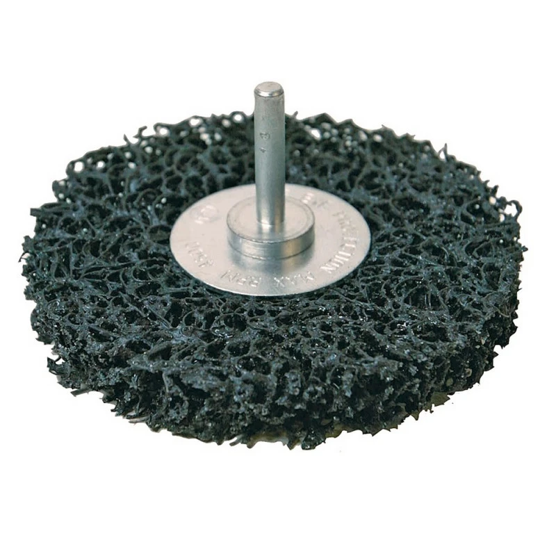 Silverline ROUE DE DECAPAGE ABRASIVE SUR TIGE POUR MULTI MATERIAUX Ø 100 MM 3 Silverline ROUE DE DECAPAGE ABRASIVE SUR TIGE POUR MULTI MATERIAUX Ø 100 MM