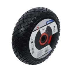 ROUE POUR DIABLE/CHARIOT DE TRANSPORT PU, ROUGE/NOIR 260 Mm -Magasin D'outils Pour La Maison roue pour diable chariot de transport pu rouge noir 260 mm 2