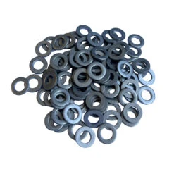 100 RONDELLES 6 Mm PLATES EN INOX A4 AISI 316