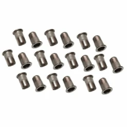 SACHET DE 20 INSERTS FILETES ACIER INOX DE M3