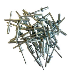 SACHET DE 250 RIVETS ACIER STANDARDS DE 6 X 15