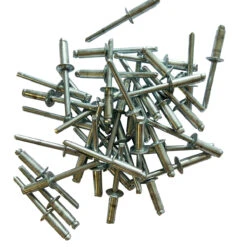 SACHET DE 250 RIVETS ACIER STANDARDS DE 6 X 18