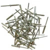 SACHET DE 250 RIVETS ALUMINIUM STANDARDS DE 4.8 X 25 -Magasin D'outils Pour La Maison sachet de 250 rivets aluminium standards de 48 x 25