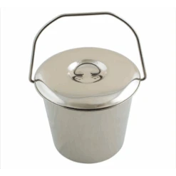 OFFRE SPECIALE SEAU EN INOX 12 LITRES AVEC COUVERCLE -