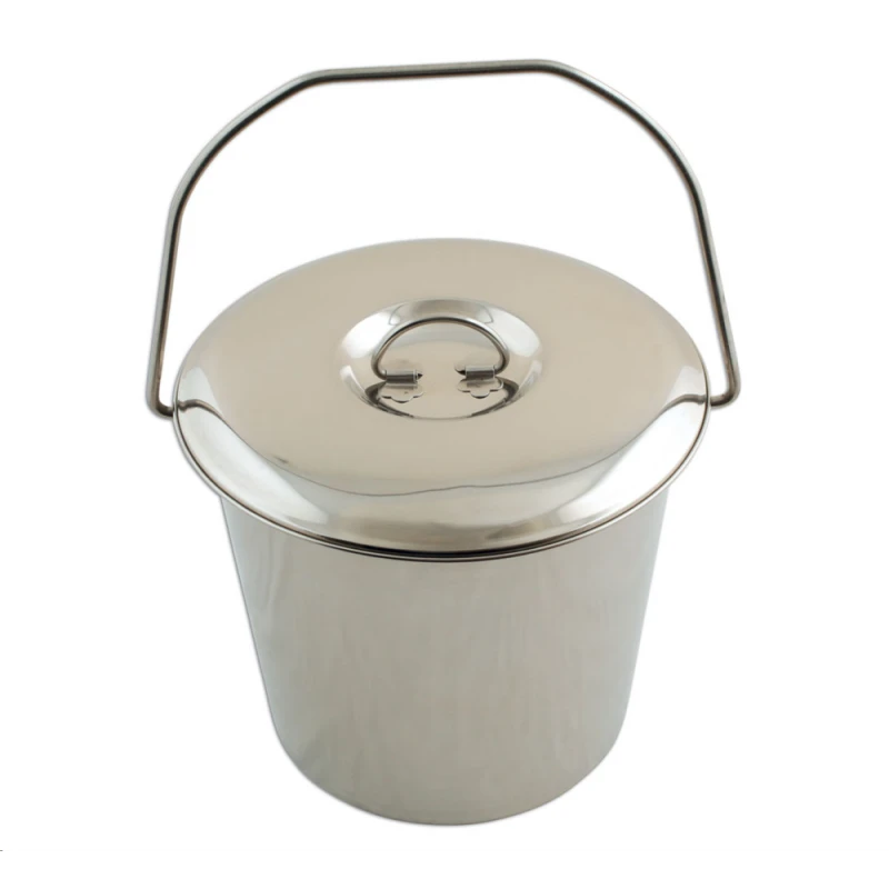 OFFRE SPECIALE SEAU EN INOX 12 LITRES AVEC COUVERCLE - 3 OFFRE SPECIALE SEAU EN INOX 12 LITRES AVEC COUVERCLE -