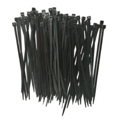 LOT De 100 COLLIERS RILSAN ATTACHE FILS / SERRE CABLES 3.5 Mm X 140 Mm