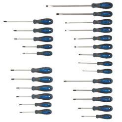 Silverline ASSORTIMENT TOURNEVIS ET ACCESSOIRES DE VISSAGE COFFRET DE 100 PIECES -Magasin D'outils Pour La Maison tournevis et accessoires coffret 100pcs 4