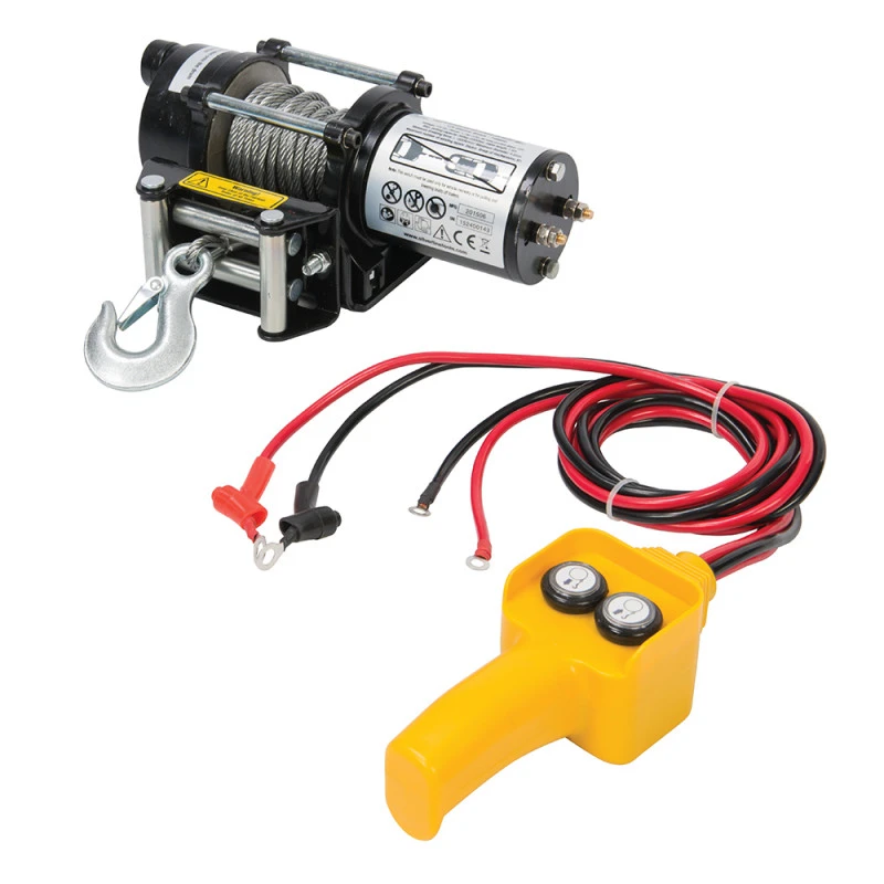 Silverline PROMO TREUIL ELECTRIQUE 12 V CAPACITE 900 KG 3 Silverline PROMO TREUIL ELECTRIQUE 12 V CAPACITE 900 KG